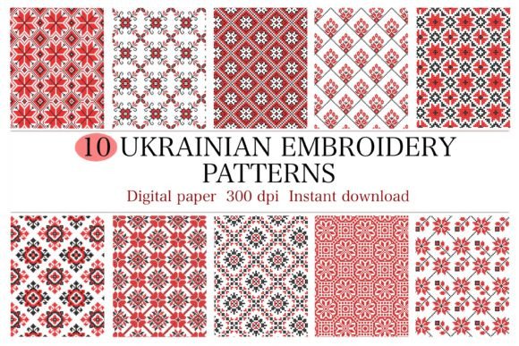 10 Ukrainian Embroidery Patterns for Creative Projects