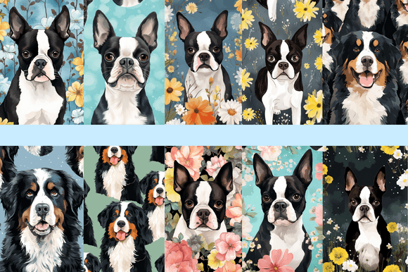 Bernese Mountain Dogs Patterns: A Versatile Resource for Creative Projects
