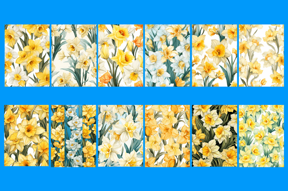 Daffodils Patterns for Creative Projects