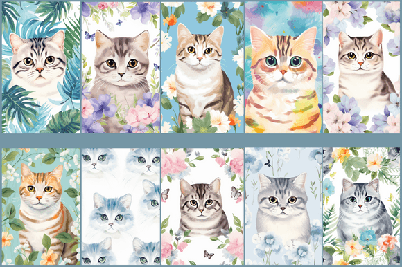 Exploring the Versatility of American Shorthair Patterns in Digital Crafting