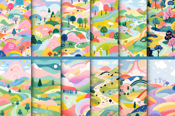 Landscape Patterns: A Versatile Tool for Creative Projects